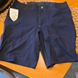 Kuhl Men's Navy Flat Front Shorts